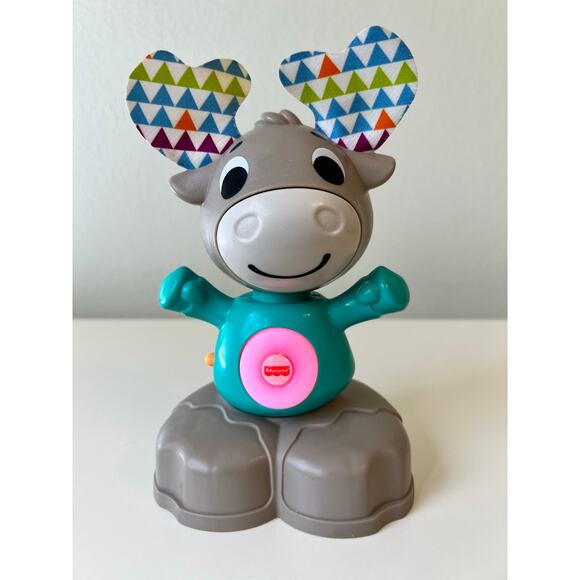 Fisher-Price Linkimals Musical Moose Light-up Musical Activity Toy Tested Works - Picture 7 of 10